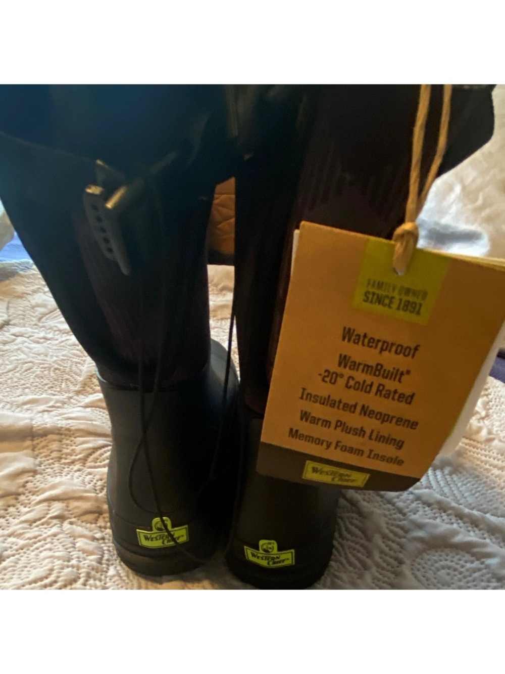 Western Chief Black Women's Insulated Waterproof Winter Boots